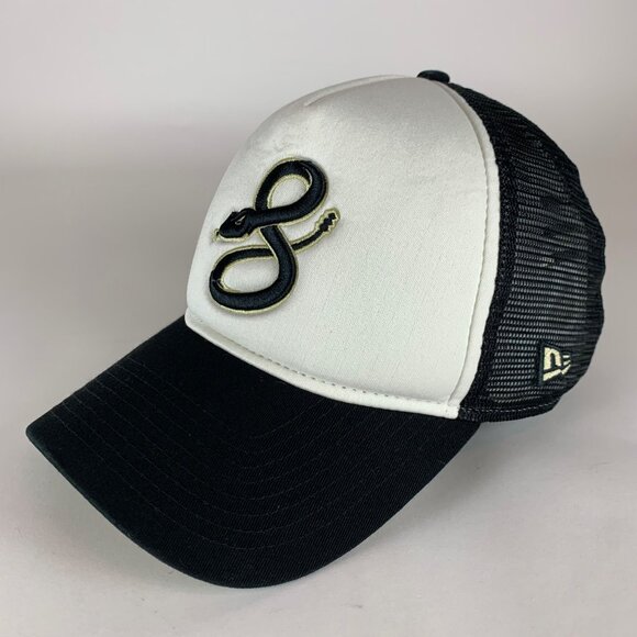 Arizona Diamondbacks MLB Black White New Era 9Forty Snapback Trucker Hat - Picture 1 of 6